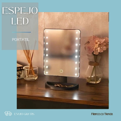 ESPEJO PARA MAQUILLAJE LED