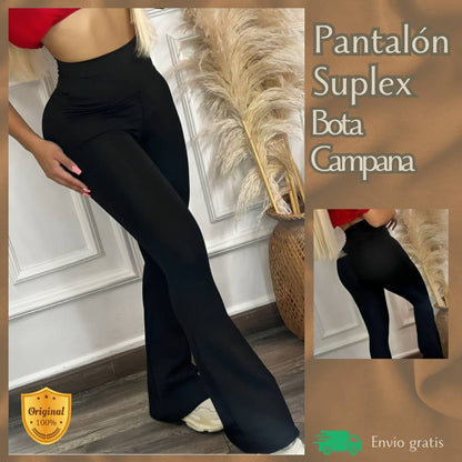 Pantalón Suplex Bota Campana levanta cola