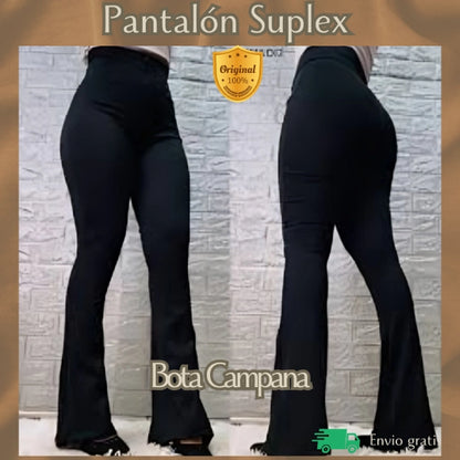 Pantalón Suplex Bota Campana levanta cola