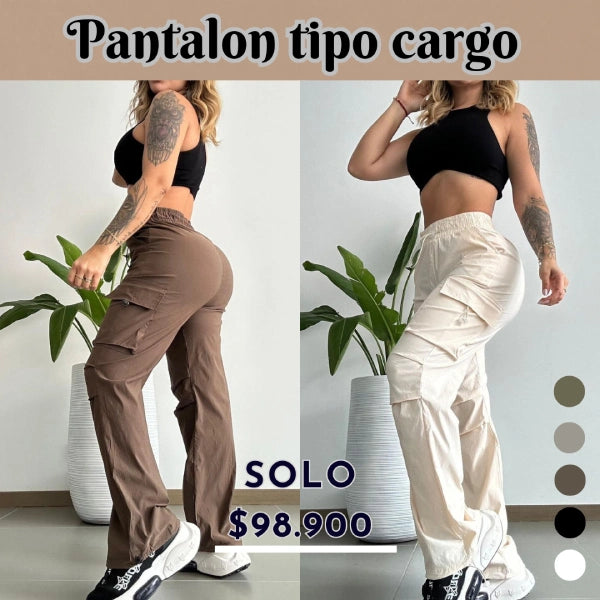 Pantalon Tipo Cargo