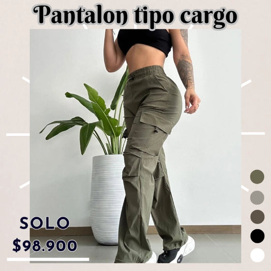 Pantalon Tipo Cargo