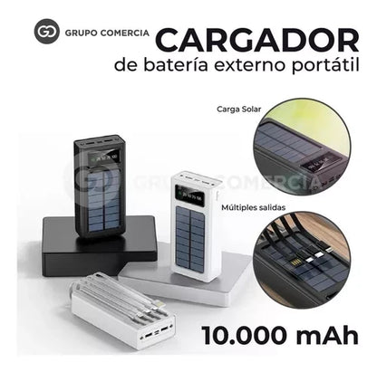 POWER BANK 10.000 MAH CARGA SOLAR PRT LT